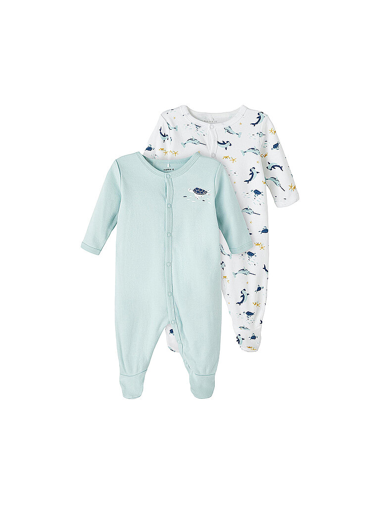 NAME IT Baby Schlafanzug 2-er Pkg. mint   92 baby